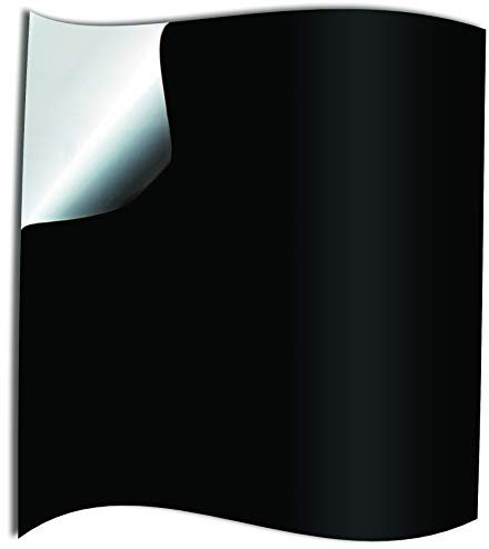 50 Tile Stickers 6 x 6 inch Black Transfers Covers for Kitchen Bathroom 15 x 15cm Square Wall Tile DIY Stick On Wall Peel and Stick Tile Style Decals Stickers Transfers