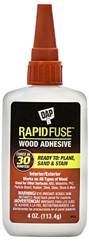 DAP 157 4oz Rapid Fuse Wood Adhesive