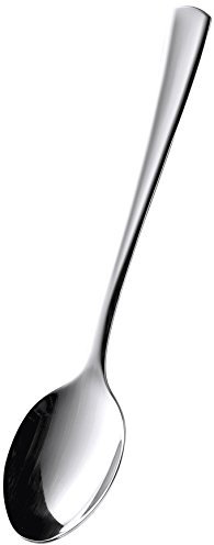 12er 204-048 Pack Kaffeelöffel STOCKHOLM aus Edelstahl 18/10, poliert. Materialstärke 2 mm, Silber