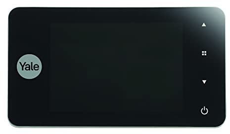 Yale Digitaler Türspion Memory Plus 4500 - Erfasst Bilder - integrierte Türklingel - Live-Ansicht - Silber