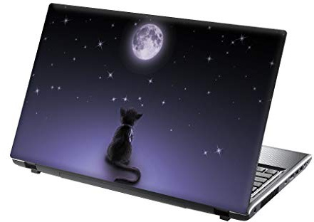 TaylorHe Folie Sticker Skin Vinyl Aufkleber mit bunten Mustern für 15 Zoll 15,6 Zoll (38cm x 25,5cm) Laptop Skin