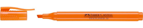 Faber-Castell 157715 - Caja con 10 Marcadores Fluorescentes Textliner 38 - Naranja