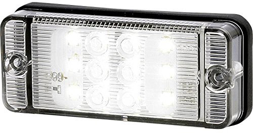 SecoRüt Rückfahrscheinwerfer Offene Kabelenden Rückfahrscheinwerfer hinten 12 V, 24 V Weiß Klarglas