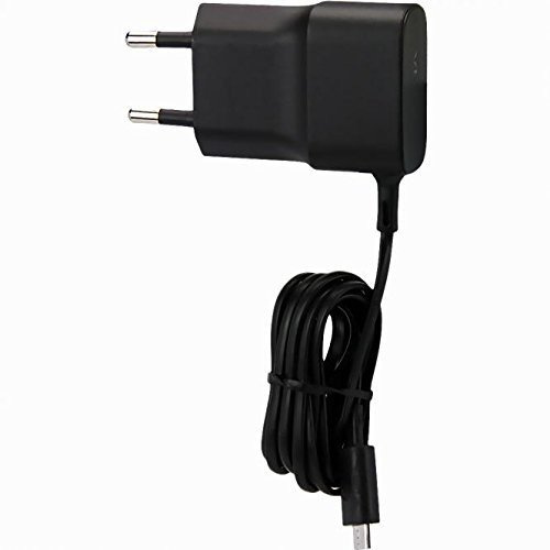 Original Microsoft / Nokia Ladegerät Ac-18E für Nokia Lumia 1320 Travelcharger Schwarz Ladekabel Micro-USB