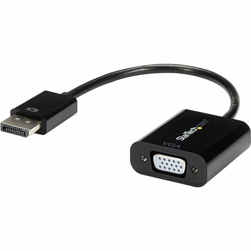 StarTech.com DisplayPort to VGA Adapter - 1080p - DP 1.2 to VGA Converter