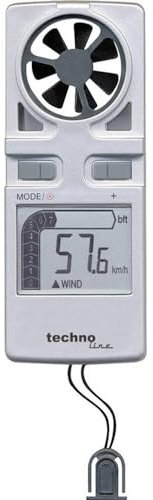 Technoline EA 3010 Windmesser grau, Silber, 1 - Pack