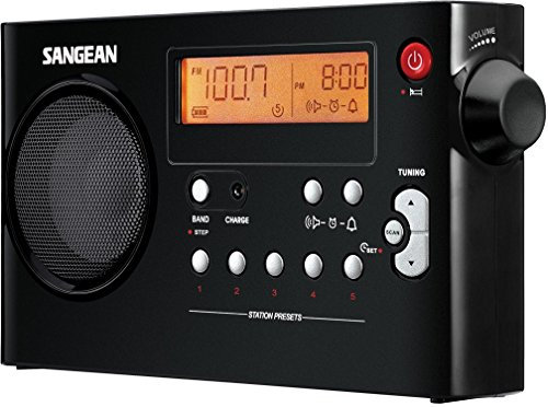 Sangean PR-D7 Black Portátil Digital Negro - Radio (Portátil, Digital, AM,FM, 87,5 - 108 MHz, 520 - 1710 kHz, 7,6 cm)