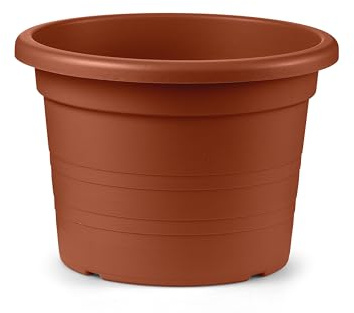 Floralo Vaso di Fiori Cilindro, Rotondo, Terracotta, 80 x H 56 cm
