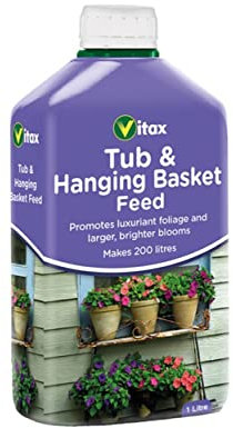 Vitax 1L Liquid Feed for Hanging Baskets