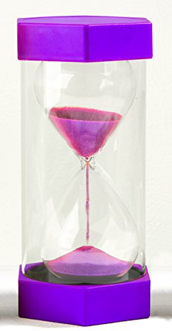 Jumbo Sanduhr 5 Minuten - Schule - große Zahnputzuhr für Kinder