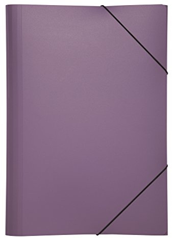Pagna Gummizugmappe A3 Lucy Trend PP 3 Einschlagklappen, lila