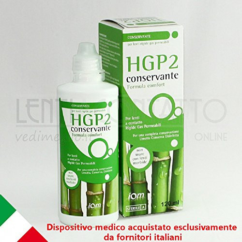 Hgp 2 Conservante Soluzione per Lenti a Contatto - 120ml