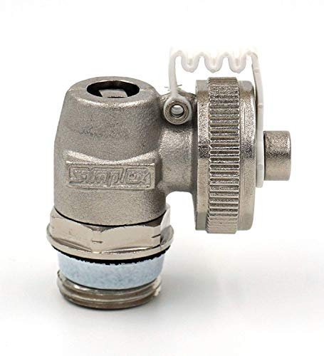 Simplex Robinet de vidange Darin G½M EXCLUSIV M avec sortie pivotante en métal avec raccord de vidange - F10625