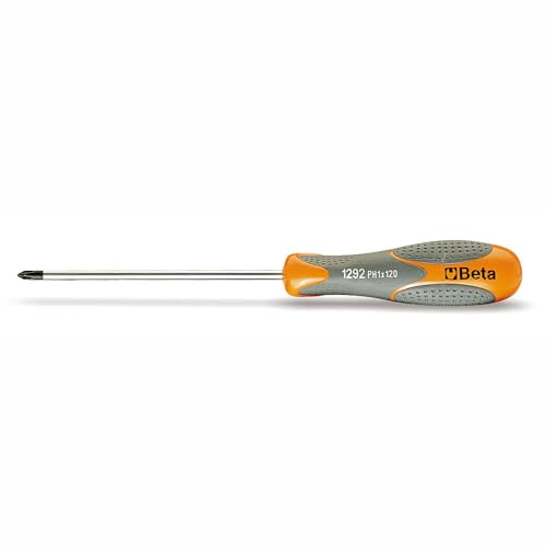 Beta 1292 3X60 - Giravite per viti con impronta a croce Phillips® cromati punta nera