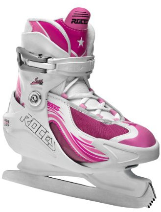Roces Kinder Schlittschuhe Swish 1.0 Girl, White-Deep Pink, 30/35, 450630-001