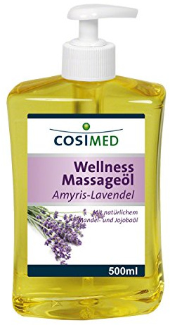 CosiMed Wellness Massageöl Amyris-Lavendel, 1er Pack (1 x 500 ml)