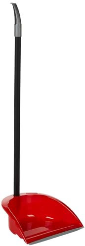 TONKITA | Alzaimmondizie con Manico e Profilo in Morbida Gomma, Raccogli Polvere, Paletta Per Polvere, Paletta per Spazzare, Paletta con Manico