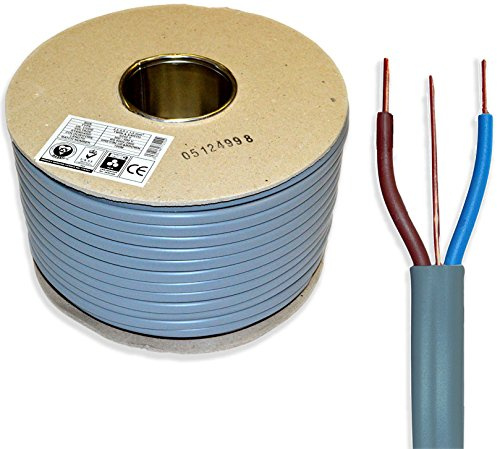 6242Y 2.5mm Grey Twin & Earth Cable - 100m Reel