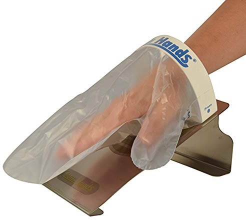 PAPSTAR 1 Clean Hands Base Kit Edelstahl 11,5 cm x 12,7 cm x 22 cm Silber