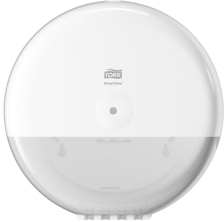 Tork SmartOne® Spender für Toilettenpapier Weiß T8, Hohe Kapazität, Elevation Linie, 680000