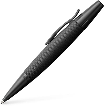 FABER-CASTELL 148690 - Drehkugelschreiber e-motion pure, Stärke: B, inklusive Geschenkverpackung, Schaftfarbe: schwarz