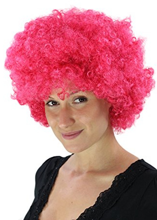 WIG ME UP - PW0011-PC41 Pinke Afroperücke Hair Tokyo Funk Disco