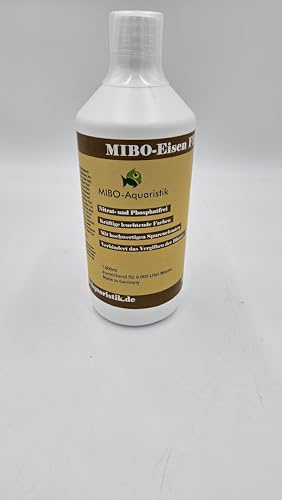 MIBO-Aquaristik Eisen FEII 1000ml für 6000 Li Aquarium Wasser