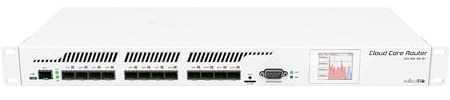 Mikrotik CCR1016-12S-1S+ router cablato