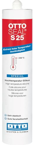 OTTOSEAL S 25 Hochtemperatur-Silikon 310 ml Kartusche C65 rotbraun
