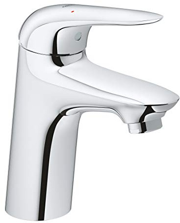Grohe 23715003 Eurostyle New, Miscelatore Monocomando per Lavabo, Leva Aperta, Cromo, Taglia S
