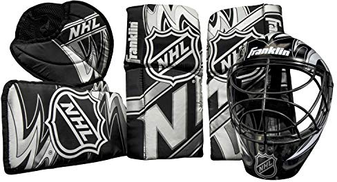 Franklin Sports 12436 NHL Mini Hockey Goalie Equipment with Mask Set