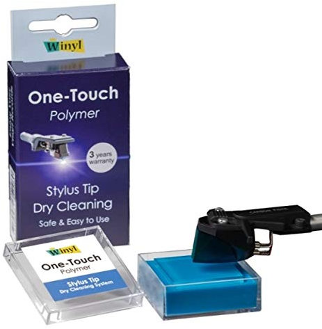 WINYL WOT-P Limpiador sólido para Agujas de Tocadiscos, Polímero de Uretano, No Aplica