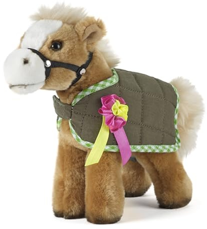 Living Nature Stofftier - Pferd mit Satteldecke (23cm), Unbekannt