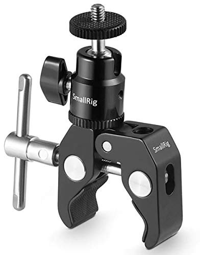 SMALLRIG Super Clamp Mount con Adattatore Artiglio a Sfera e Cool Morsetto - 1124