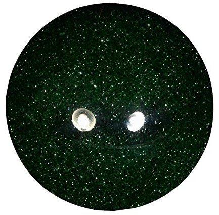 Verde Goldstone esfera de cristal tamaño mediano ~, 4,5 cm