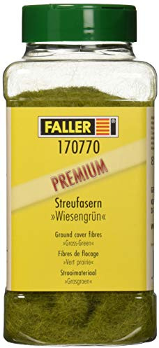 Faller Fa 170770 – Fibre Verde Prato Confezione Grande Accessori per modellismo Ferroviario, modellismo, 80 g