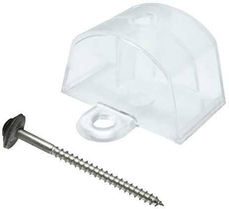 50 Abstandhalter 130/30 Sinus Pofil P8 und 50 Spenglerschrauben 4,5x65mm Edelstahl A2 EPDM 15 mm