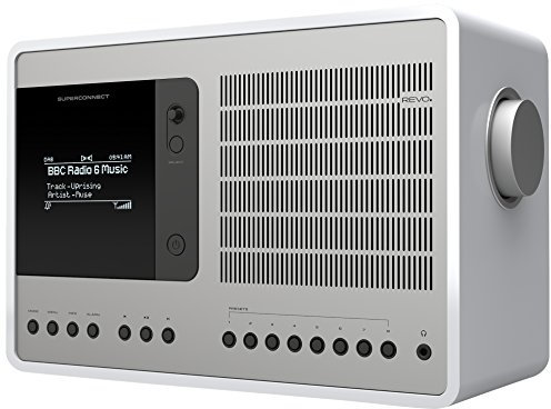 Revo SuperConnect - Multi-Format Deluxe Table Radio with DAB/DAB+/FM, Internet Radio, Spotify Connect, DLNA streaming and Bluetooth aptX Wireless Connectivity