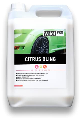 ValetPRO Citrus Bling vielseitig einsetzbar 5 Liter - Quick Detailer Gleitmittel Glanzverstärker Trockenhilfe