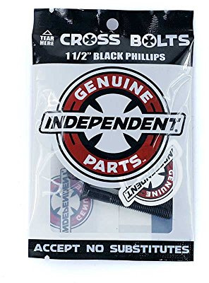 Indy Skateboard - Bulloni Phillips per truck - nero - 3,8 cm (1 1/2”)