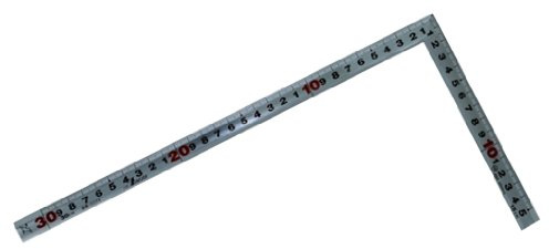 Shinwa Sokutei 10294 Kurvenwaage für Eisenarbeiten, Silber, 30 cm