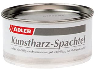 Kunstharz-Spachtel weiß 400g Universalspachtel innen und außen Löcher und Risse ausbessern für Holz, Metall