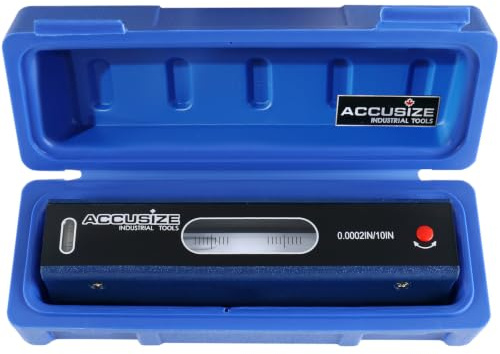 Accusize Industrial Tools Master Precision Level Accuracy, 8in, S908-C685