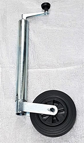 Stützrad PKW Anhänger Bugrad Vollgummireifen Wohnwagen Anhängerrad 200 X 50