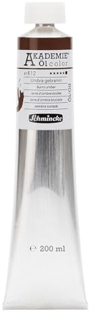 Schmincke AKADEMIE Öl color Umbra gebrannt, 41 612 015, 200 ml
