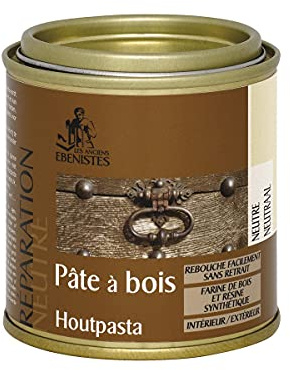 Pate à Bois 140gr Neutre - Les anciens ébénistes