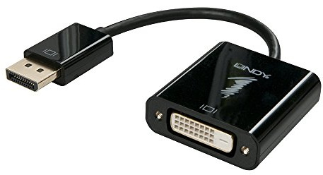 LINDY - Adaptador DisplayPort a DVI-D, activo
