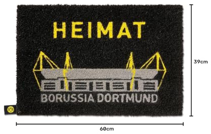 Borussia Dortmund BVB-Fußmatte aus Kokosfaser