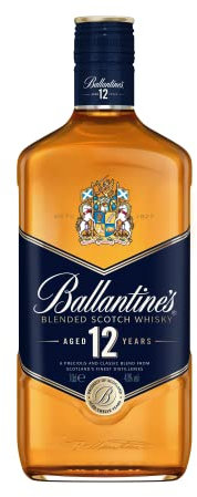 Ballantine's Blue 12 años Whisky Escocés de Mezcla - 700 ml