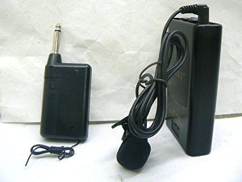 prodigital RADIOMICROFONO Wireless Microfono A Bottone e Ricevitore A SPINOTTO (Incluso)